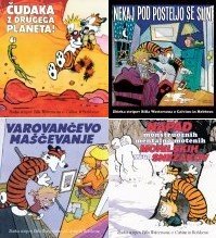 Zbirka Calvin in Hobbes (4 knjige)